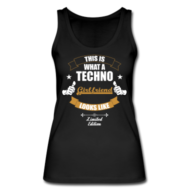 Geschenk Freundin Geburtstag Tank Top - Dies ist eine Techno Freundin
