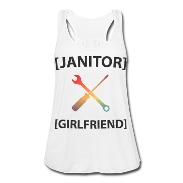 Geschenk Freundin Geburtstag Tank Top - Hausmeister Freundin