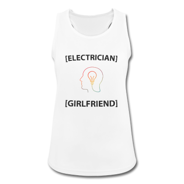 Geschenk Freundin Geburtstag Tank Top - Elektriker Freundin