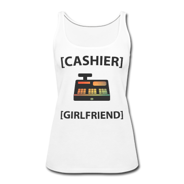 Geschenk Freundin Geburtstag Tank Top - Kassierer Freundin