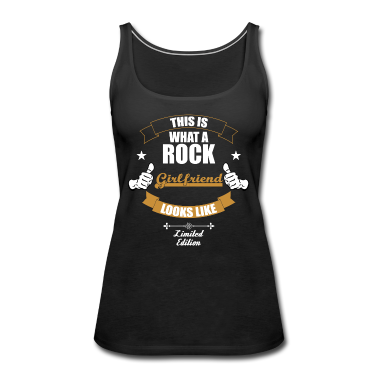 Geschenk Freundin Geburtstag Tank Top - Dies ist eine Rock Freundin