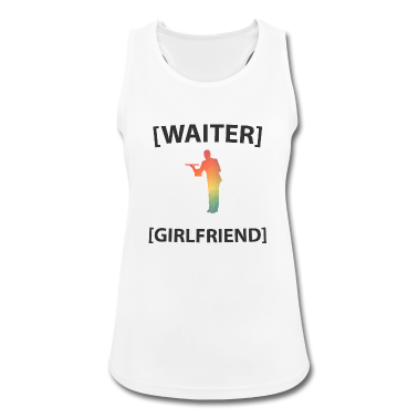 Geschenk Freundin Geburtstag Tank Top - Kellner Freundin
