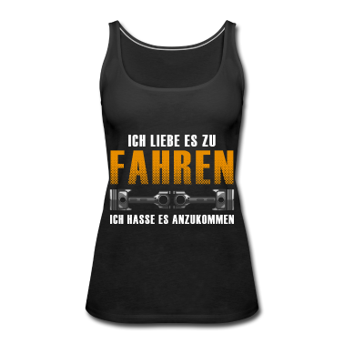 Geschenk Freundin Geburtstag Tank Top - Motorradfahren mit Freundin