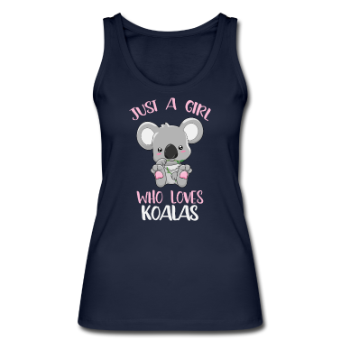 Geschenk Freundin Geburtstag Tank Top - Mädchen dass Koalas liebt Koala Freundin Geschenk