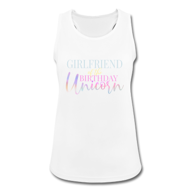 Geschenk Freundin Geburtstag Tank Top - Freundin des Geburtstags Einhorn Kader Themen Pa