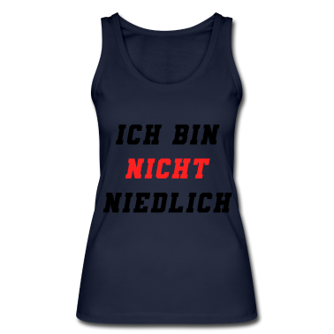 Geschenk Freundin Geburtstag Tank Top - Ich bin nicht niedlich Geschenkidee Freundin
