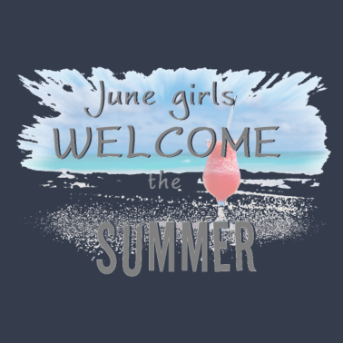 Motiv Juni Mädchen Tshirt, Geschenkidee, Geburtstag