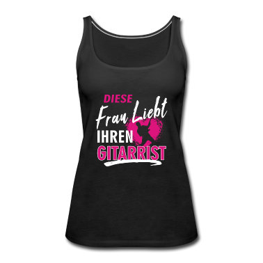 Geschenk Freundin Geburtstag Tank Top - Gitarre Frau Freundin Lustig Geschenk Geburtstag