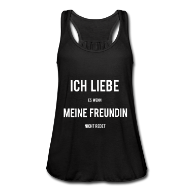 Geschenk Freundin Geburtstag Tank Top - Ich liebe meine Freundin lustig