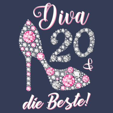 Motiv Diva die Beste 20 Jahre Geschenk 20. Geburtstag