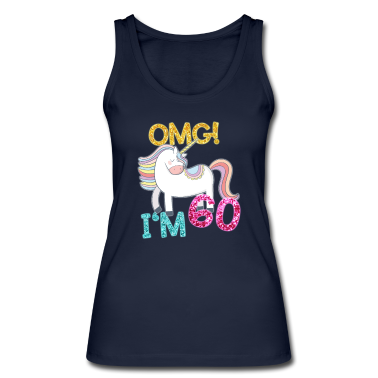 Geschenk Freundin Geburtstag Tank Top - 60 Jahre Einhorn 60. Geburtstag Freundin Geschenk