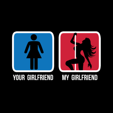 Motiv Meine Freundin Deine Freundin Vergleich Tänzerin