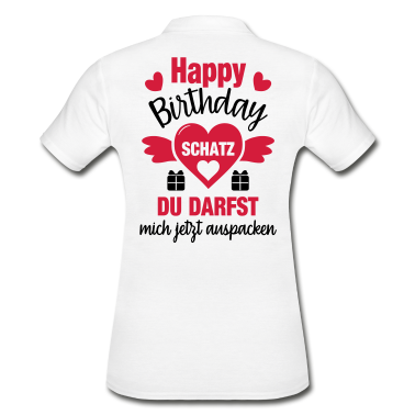 Geschenk Freundin Geburtstag Poloshirt - Freund Freundin Geburtstag Geschenk lustig sexy
