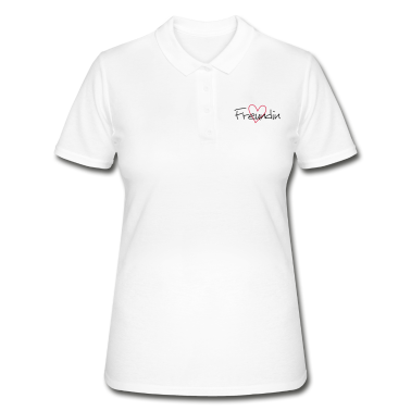 Geschenk Freundin Geburtstag Poloshirt - Freundin Herz Geschenk Geburtstag