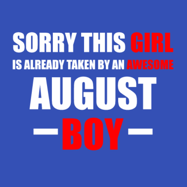 Motiv Geschenk Freundin geboren im August Geburtstag