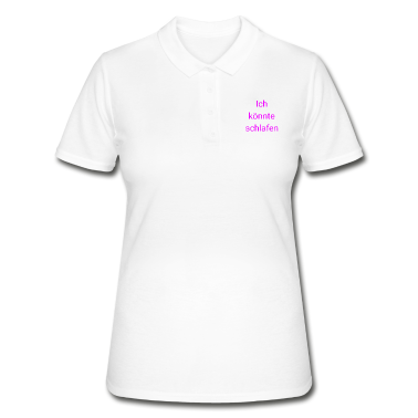 Geschenk Freundin Geburtstag Poloshirt - Schlafen Müdigkeit Mädchen Freundin Mutter