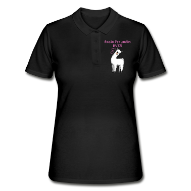 Geschenk Freundin Geburtstag Poloshirt - Beste Freundin Geschenk für Damen und Mädchen