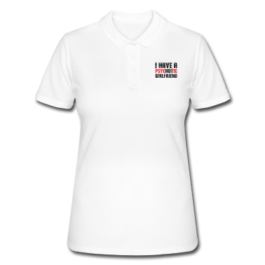 Geschenk Freundin Geburtstag Poloshirt - Psycho Liebe Freundin Freund Geburtstag Geschenk