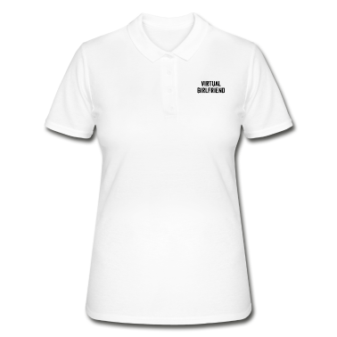 Geschenk Freundin Geburtstag Poloshirt - Virtuelle Freundin