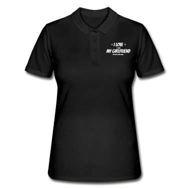 Geschenk Freundin Geburtstag Poloshirt - Ich liebe meine Freundin