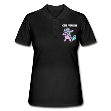 Geschenk Freundin Geburtstag Poloshirt - Beste Freundin Geschenk für Damen und Mädchen
