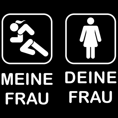 Motiv Meine Freundin ist der Renner!