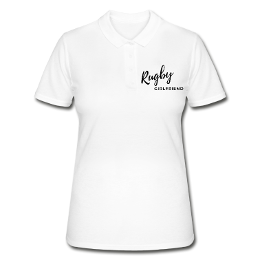 Geschenk Freundin Geburtstag Poloshirt - Rugby-Freundin.