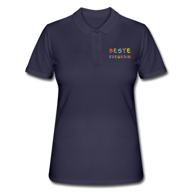 Geschenk Freundin Geburtstag Poloshirt - Beste Freundin