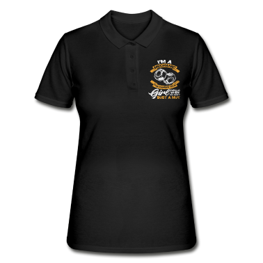 Geschenk Freundin Geburtstag Poloshirt - Mechaniker Freundin