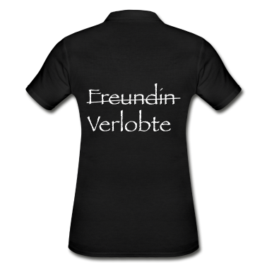 Geschenk Freundin Geburtstag Poloshirt - Freundin Verlobte Geschenk