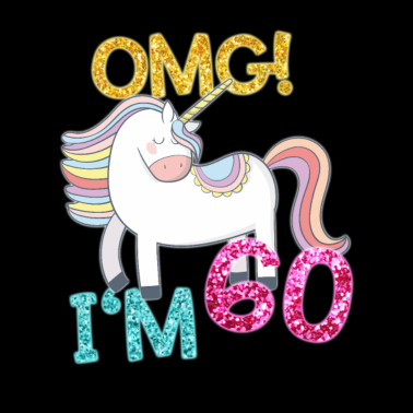 Motiv 60 Jahre Einhorn 60. Geburtstag Freundin Geschenk