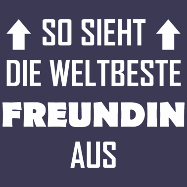 Motiv So sieht die weltbeste Freundin aus