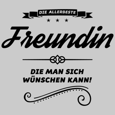 Motiv freundin allerbeste design
