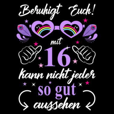 Motiv 16. Geburtstag Frauen Geschenk beste Freundin