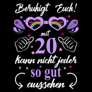Motiv 20. Geburtstag Frauen Geschenk beste Freundin