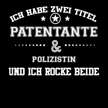 Motiv GESCHENK HABE FREUNDIN Polizistin