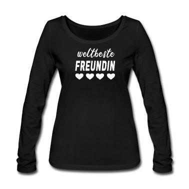 Geschenk Freundin Geburtstag Langarmshirt - geburtstag weltbeste freundin