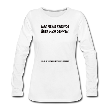 Geschenk Freundin Geburtstag Langarmshirt - Freund Geburtstag Freundin Überraschung