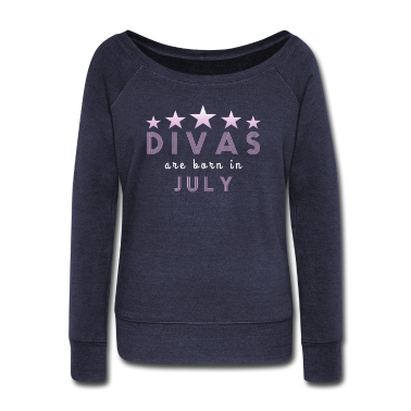 Geschenk Freundin Geburtstag Langarmshirt - Divas im Juli geboren Freundin Geburtstag Geschenk