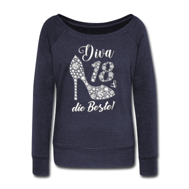 Geschenk Freundin Geburtstag Langarmshirt - Diva die Beste Freundin Geschenk 18. Geburtstag