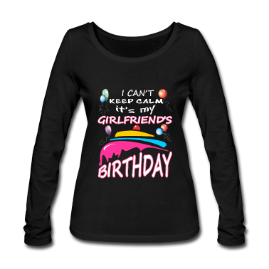 Geschenk Freundin Geburtstag Langarmshirt - freundin geburtstag shirt geschenk bday frau torte