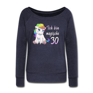 Geschenk Freundin Geburtstag Langarmshirt - 30 Jahre Einhorn 30. Geburtstag Freundin Geschenk