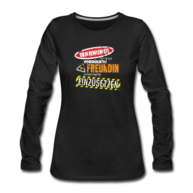 Geschenk Freundin Geburtstag Langarmshirt - Freundin
