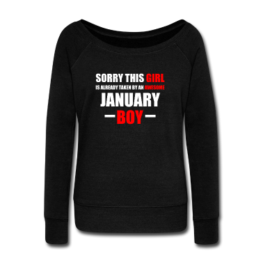 Geschenk Freundin Geburtstag Langarmshirt - Geschenk Freundin geboren im Januar Geburtstag