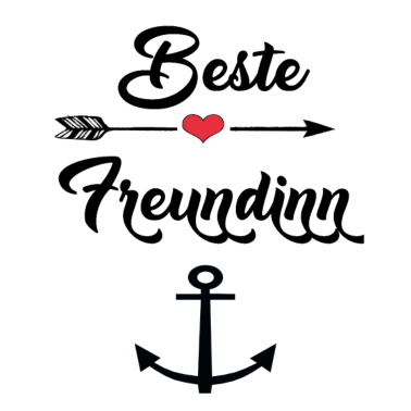 Motiv Beste Freundin! Perfektes Geschenk Geburtstag