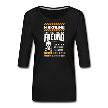 Geschenk Freundin Geburtstag Langarmshirt - Freund Freundin paar lustig Geschenk Geburtstag
