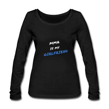 Geschenk Freundin Geburtstag Langarmshirt - MMA ist meine Freundin!