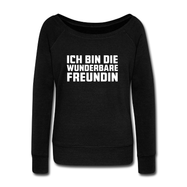 Geschenk Freundin Geburtstag Langarmshirt - Wunderbare Freundin