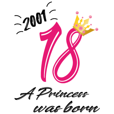 Motiv 18 Geburtstag,Mädchen,Frau,Freundin,Geschenkidee