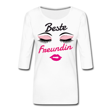 Geschenk Freundin Geburtstag Langarmshirt - Beste Freundin Geschenk für Damen und Mädchen